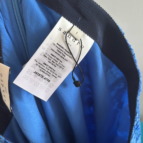 Sandro Paris | Pleated Lace Skirt - Picture 6 of 9